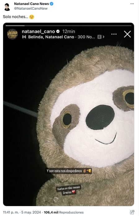¿Natanael Cano se despide?