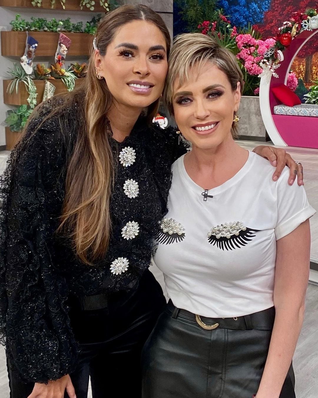 Galilea Montijo y Carmen Muñoz