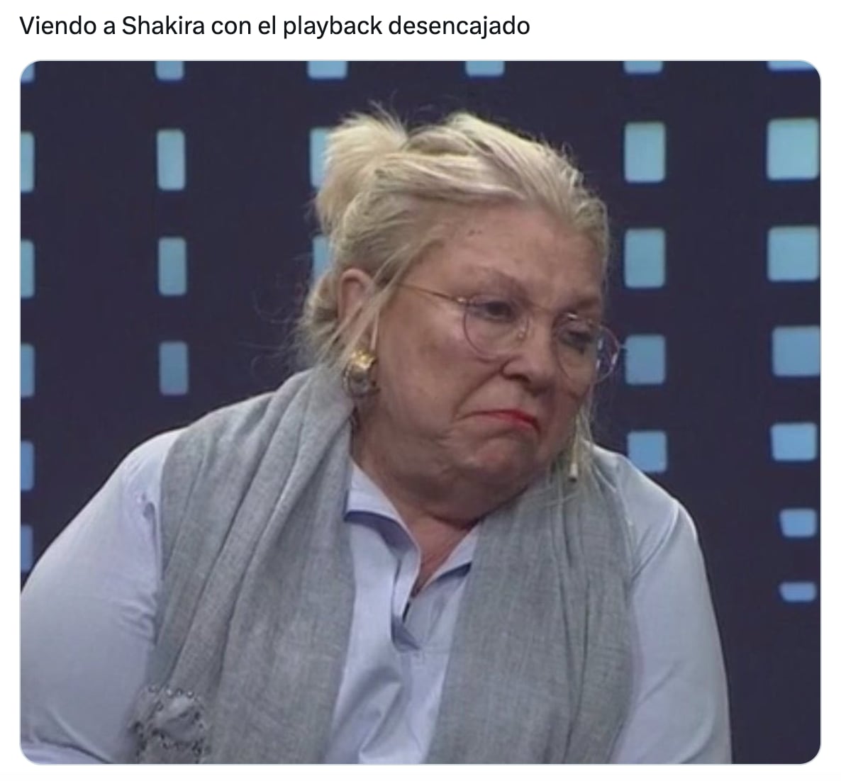 Meme de Shakira en la Copa América 2024