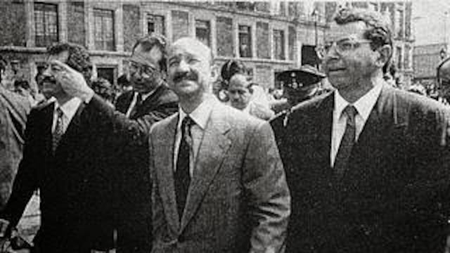 Colosio, Zedillo, Salinas y Camacho