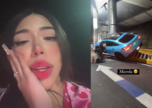 Yeri Mua sufre accidente automovilístico