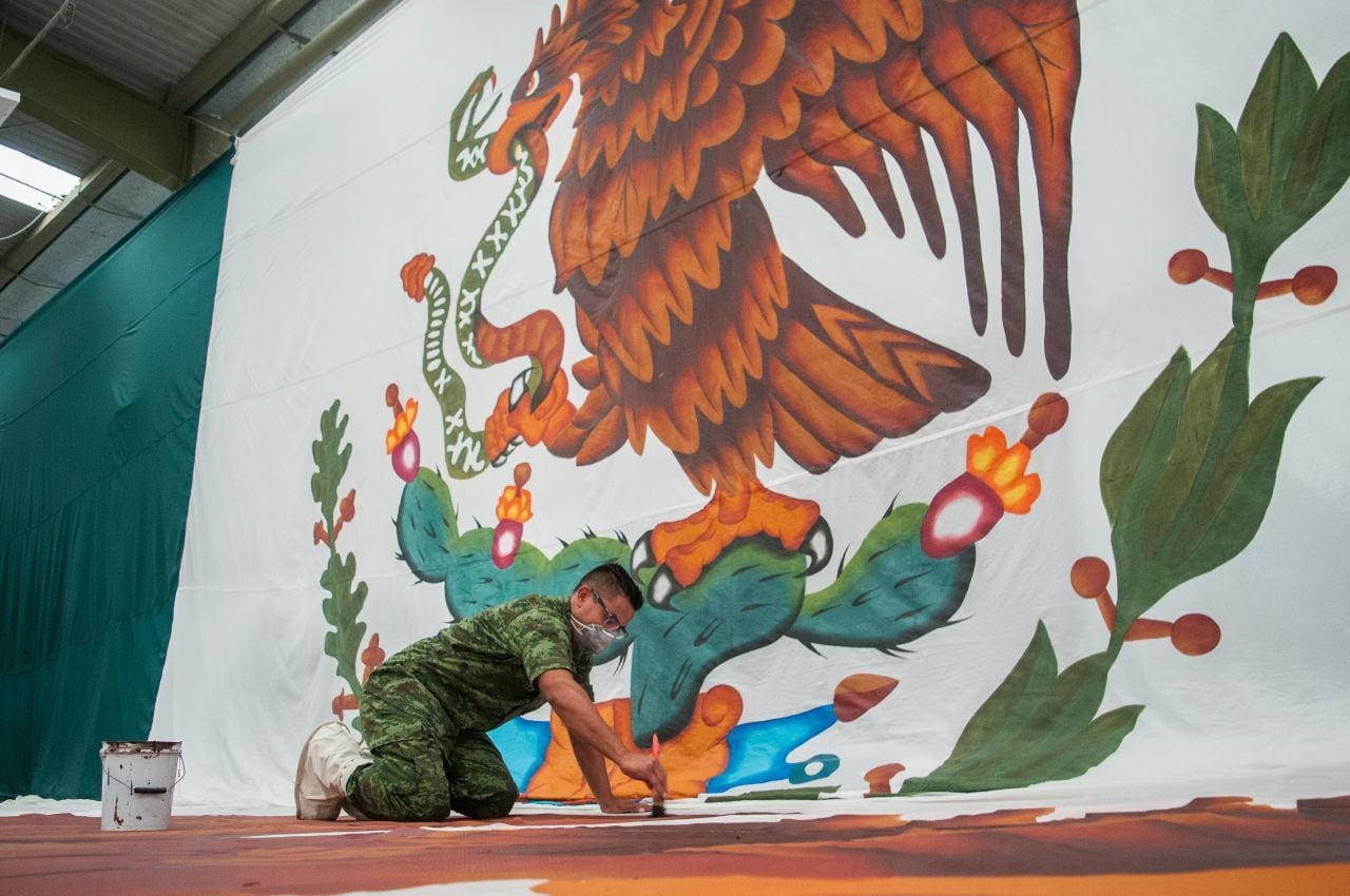 Escudo de la bandera de México