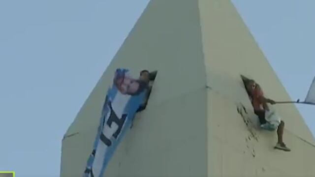 Aficionados argentinos (Foto: Captura de video)