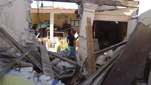 Daños en vivienda por sismo en Oaxaca. Evaluación.