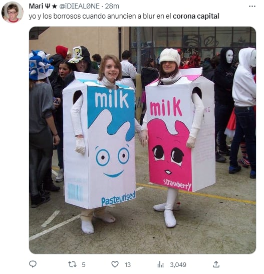Memes por el cartel del Corona Capital 2023