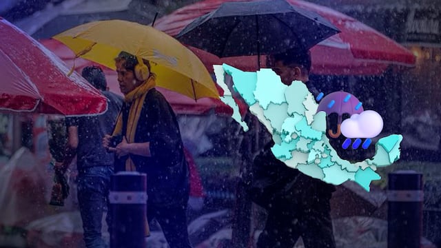 Estados de México tendrán lluvias intensas este domingo