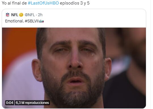 Super Bowl LVII: Meme de las lágrimas del entrenador de Philadelphia Eagles.