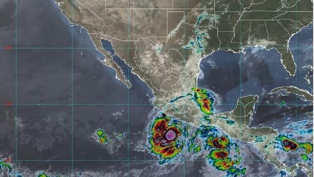 Tormenta tropical Blas se convierte en huracán categoría 1/Twitter