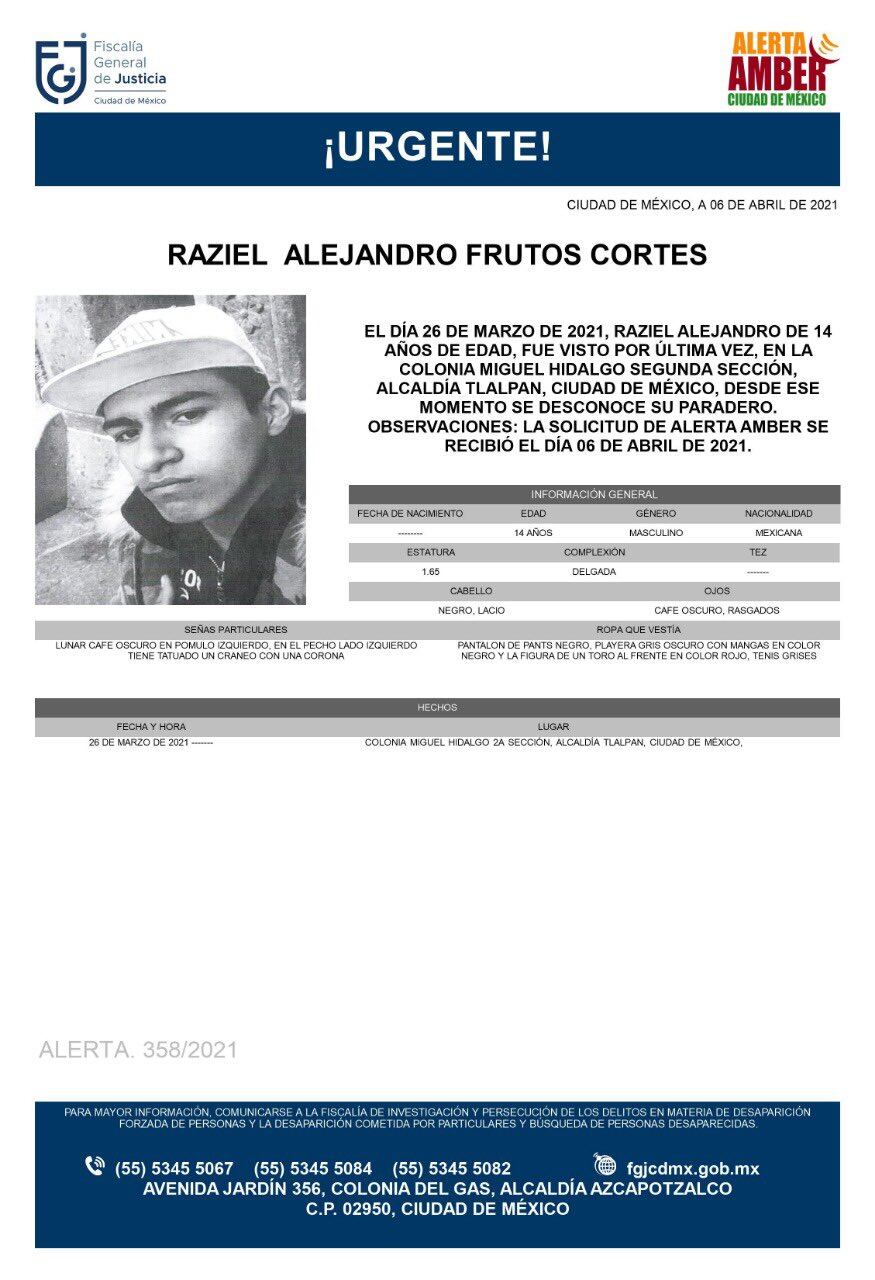 Ficha de búsqueda de Raziel