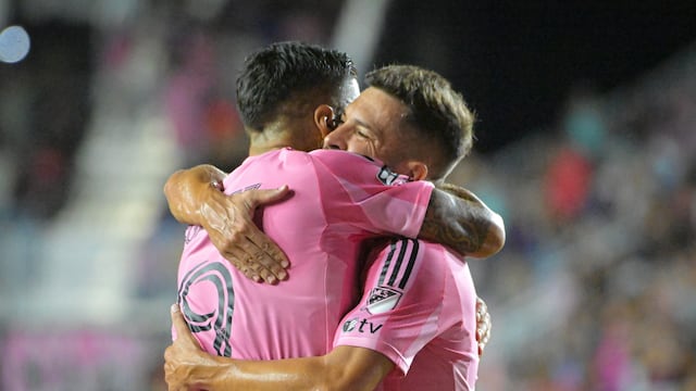 Luis Suárez y Jordi Alba con el Inter de Miami.