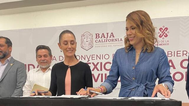 Claudia Sheinbaum y Marina del Pilar Ávila