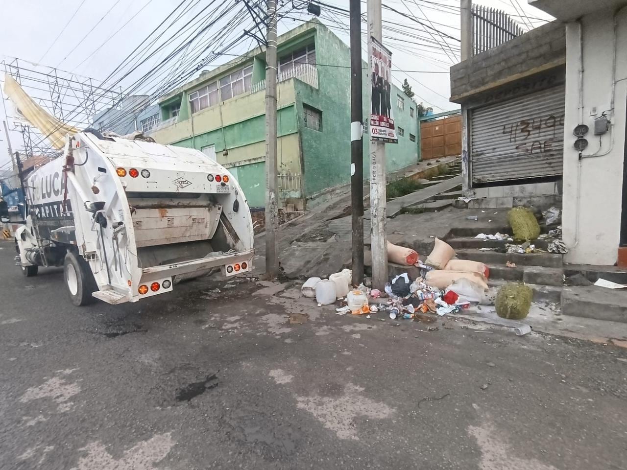 Toluca recolecta más de 435 mil toneladas de residuos.