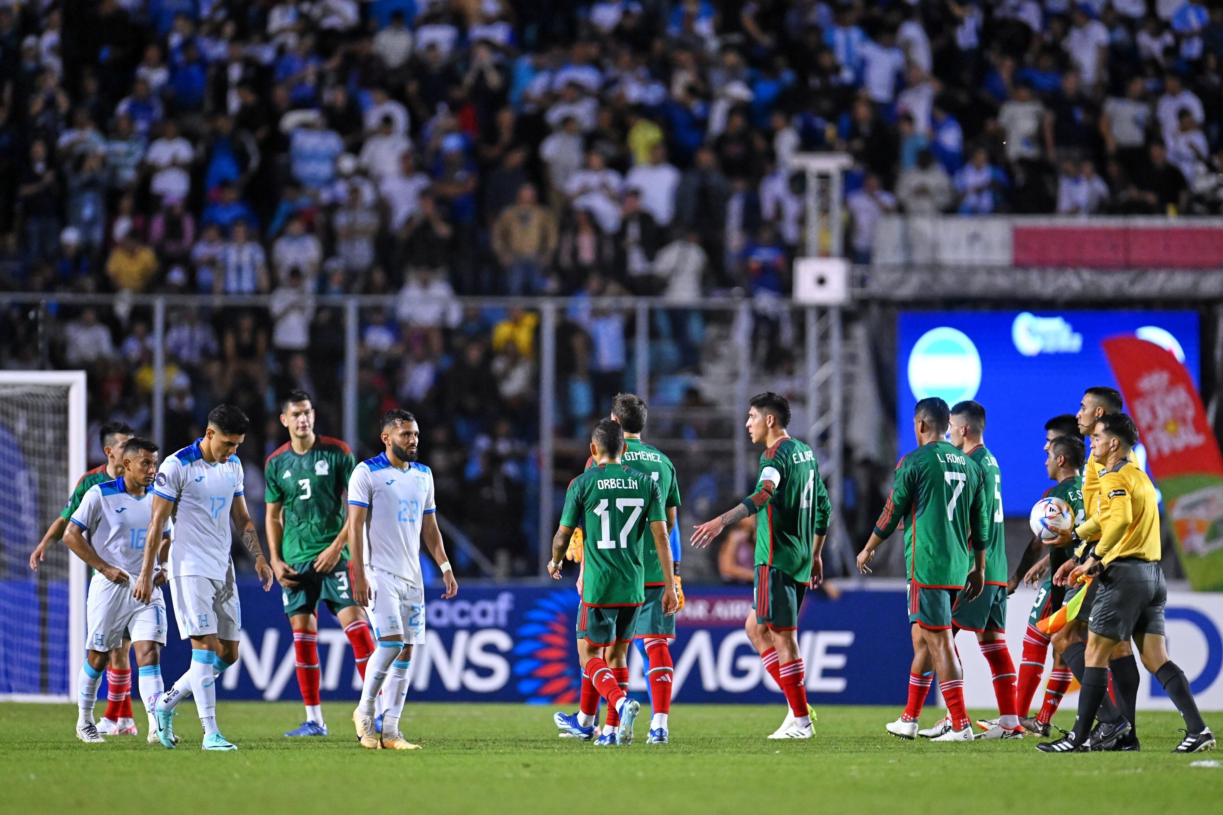 Honduras vs México, partido de ida