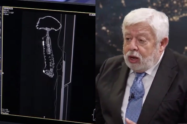 Jaime Maussan, análisis cuerpos de Nazca