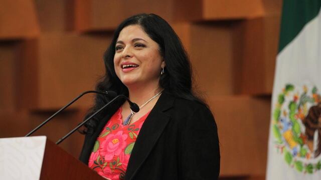 Alejandra Frausto, titular de la Secretaría de Cultura.