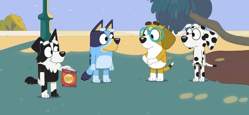 Bluey y Bingo juegan a ser espías