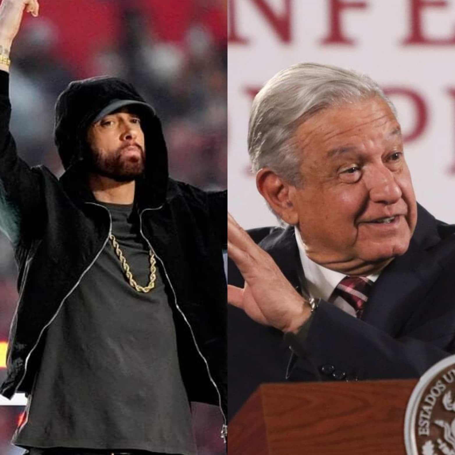 Eminem y AMLO