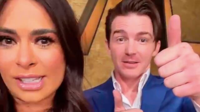 Galilea Montijo y Drake Bell