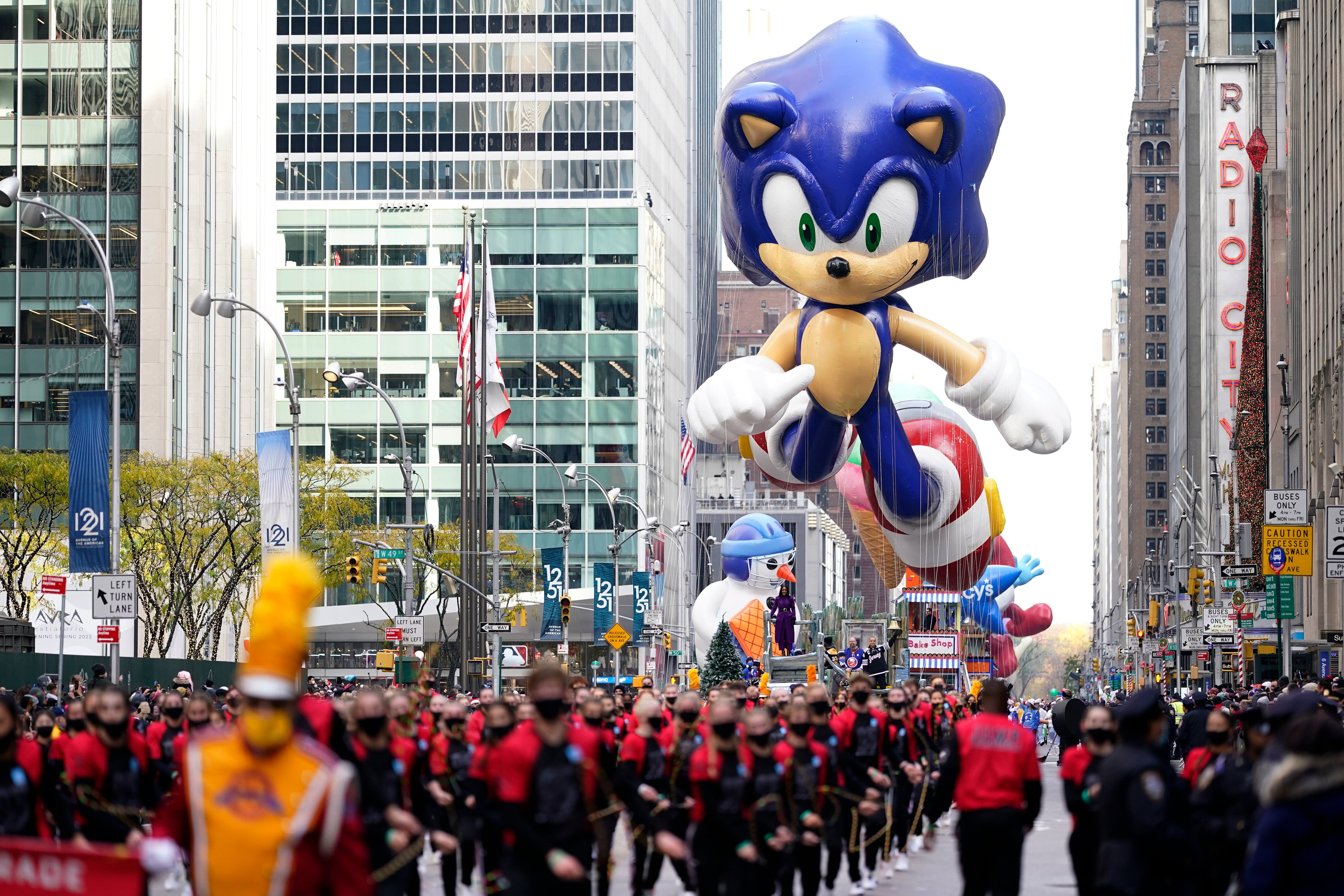 Sonic Desfile del Día de Acción de Gracias