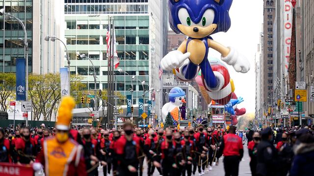 Sonic Desfile del Día de Acción de Gracias