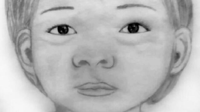 Retrato de la bebé.
