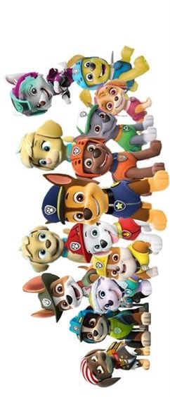 Fondo de los nuevos cachorros de Paw Patrol