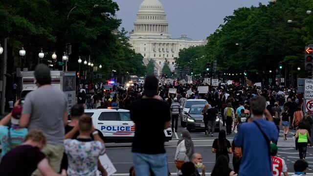 Protestas en la Casa Blanca
