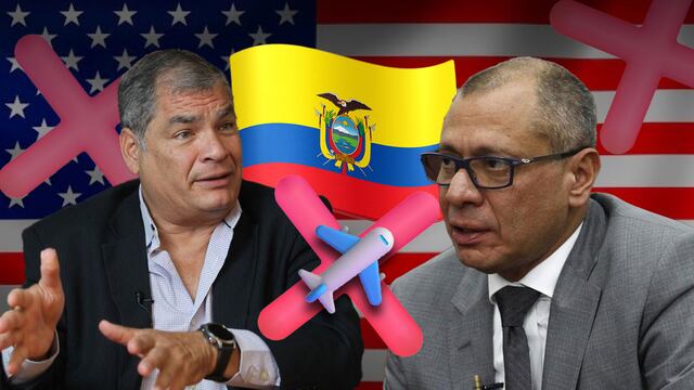 Estados Unidos informó que Rafael Correa y Jorge Glas, ex mandatarios de Ecuador, no podrán entrar a Estados Unidos.