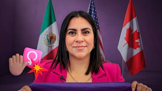 Olimpia Coral Melo lleva al T-MEC la lucha contra la violencia digital