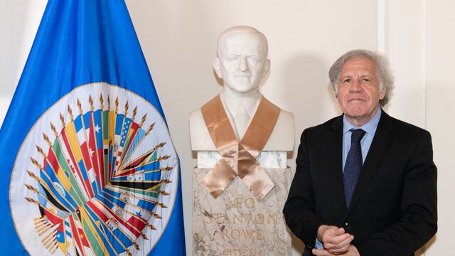 Luis Almagro, secretario general de la OEA