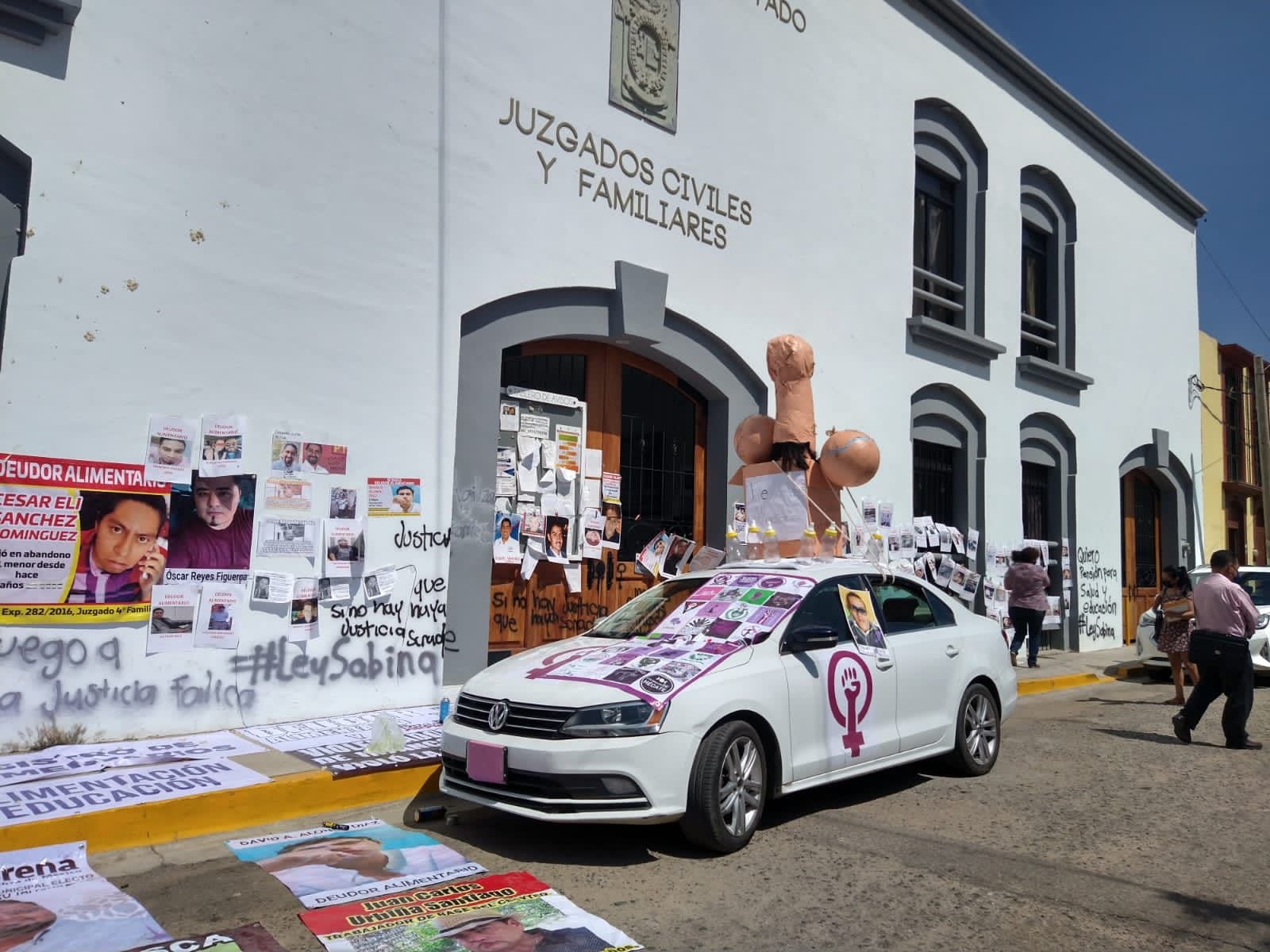 Patrulla feminista en Oaxaca