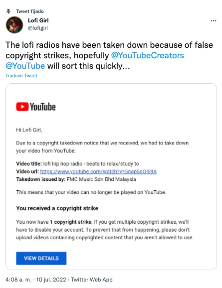 Lofi Girl: “Lofi hip hop radio - beats to relax/study to”.