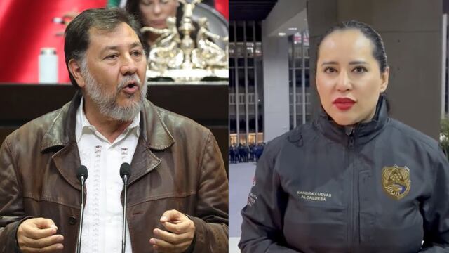 Gerardo Fernández Noroña se burla de los "10 doctorados" de Sandra Cuevas