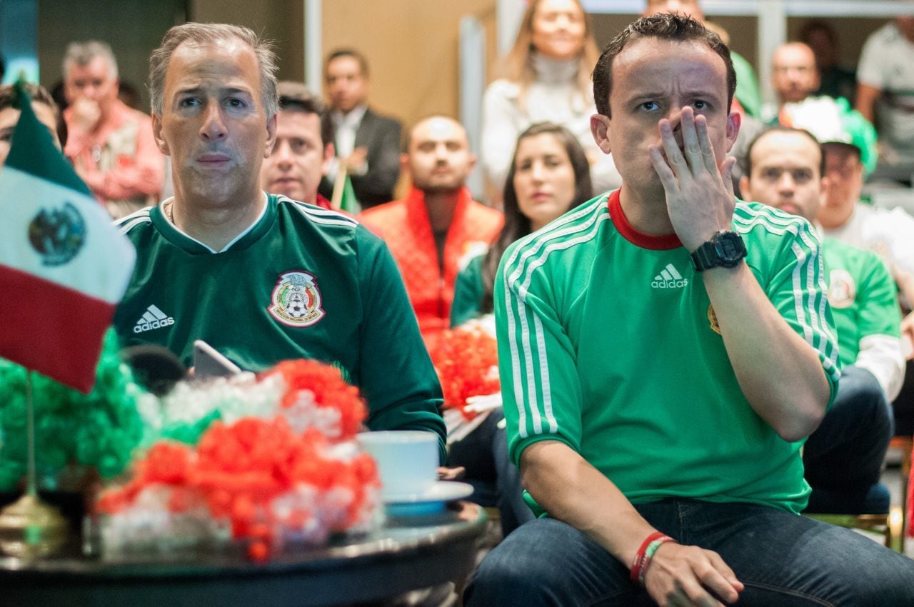 José Antonio Meade y Mikel Arriola