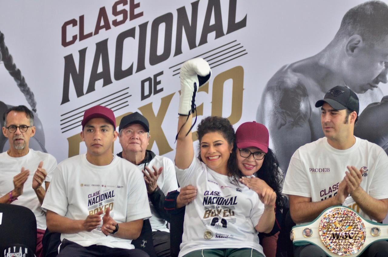 Inicia Clase Nacional Boxeando por la Paz 2025 en CDMX