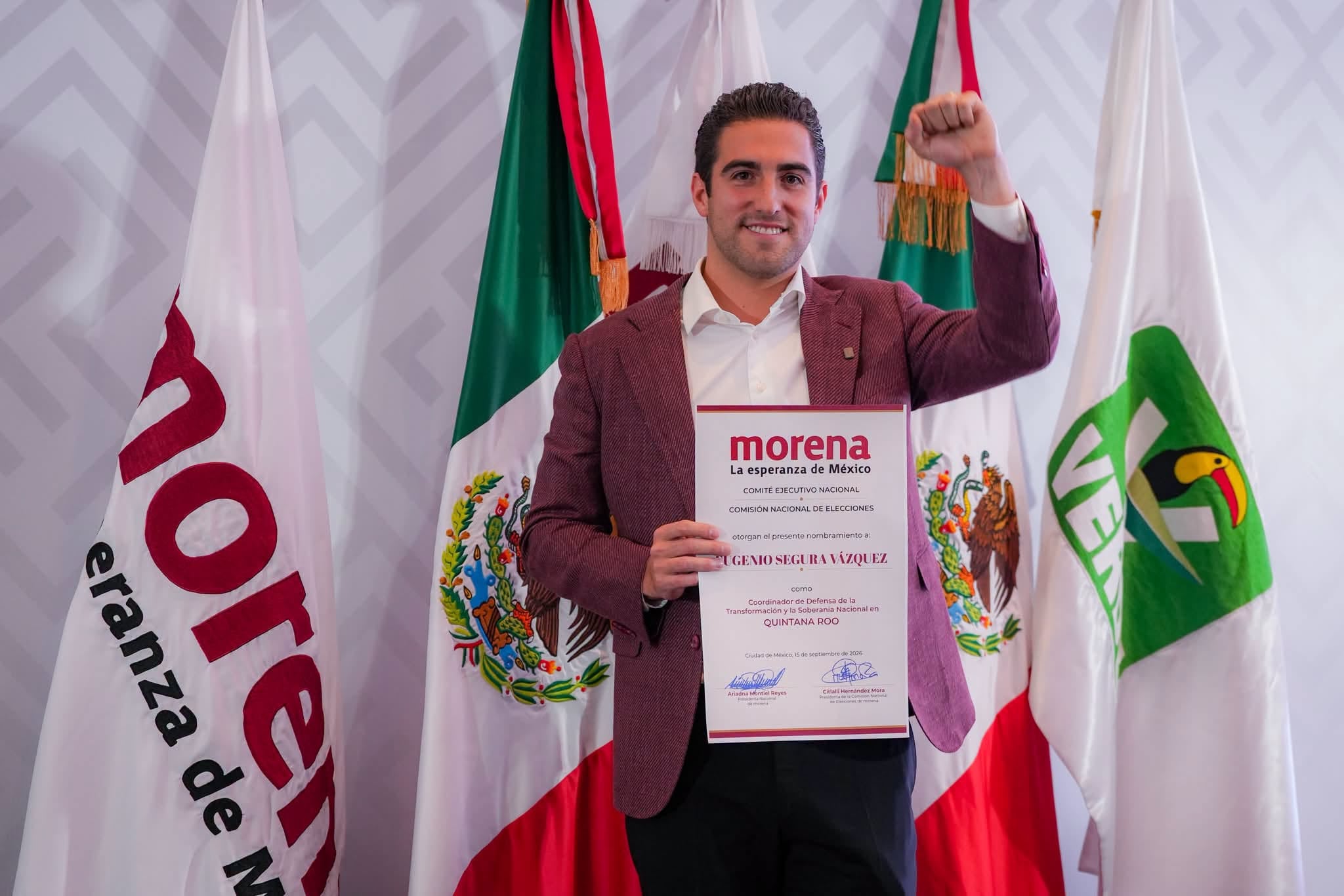 Eugenio Segura niega actos anticipados de campaña en Quintana Roo