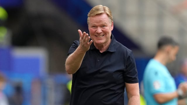 Ronald Koeman, entrenador de Países Bajos.