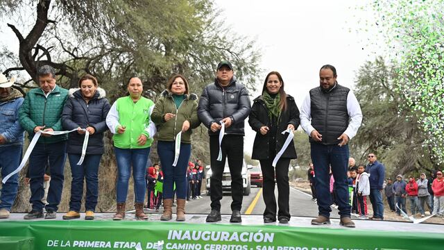 Ricardo Gallardo entrega más del camino Cerritos-San Pedro de los Hernández