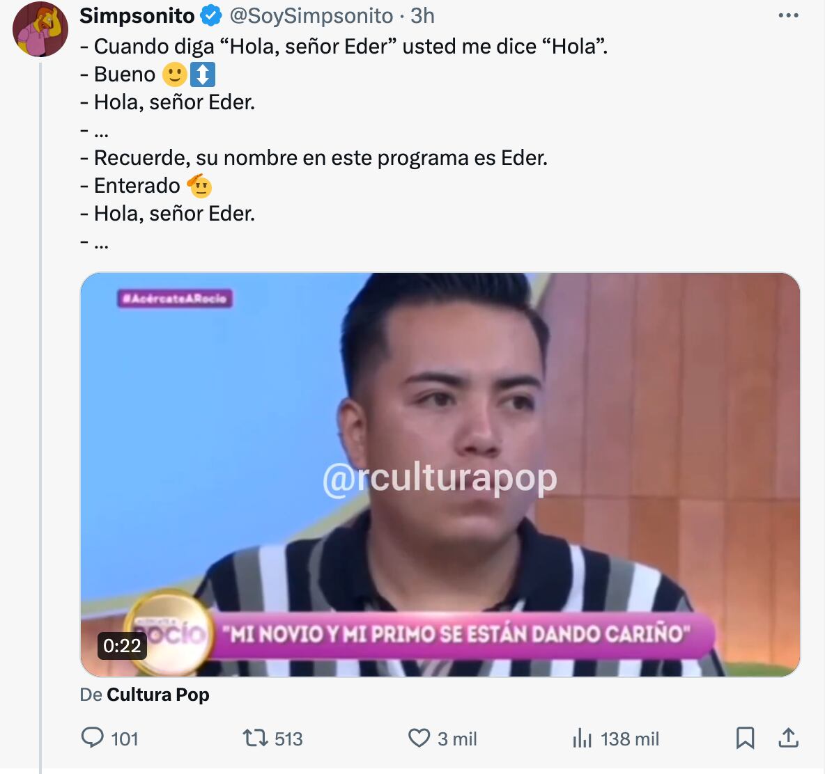 Un error en el programa de Rocío Sánchez Azuara provoca biurlas de usuarios