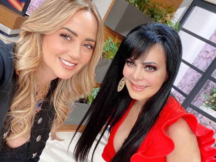 Maribel Guardia y Andrea Legarreta