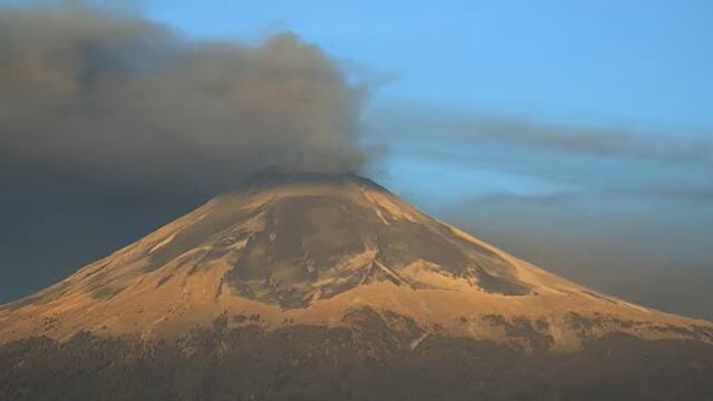 Volcán Popocatépetl el 15 de noviembre