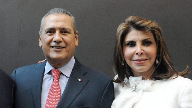 Manlio Fabio Beltrones y Sylvia Sánchez