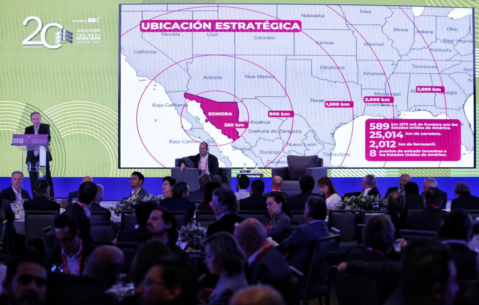Alfonso Durazo en Expo Desarrollo Inmobiliario 2024