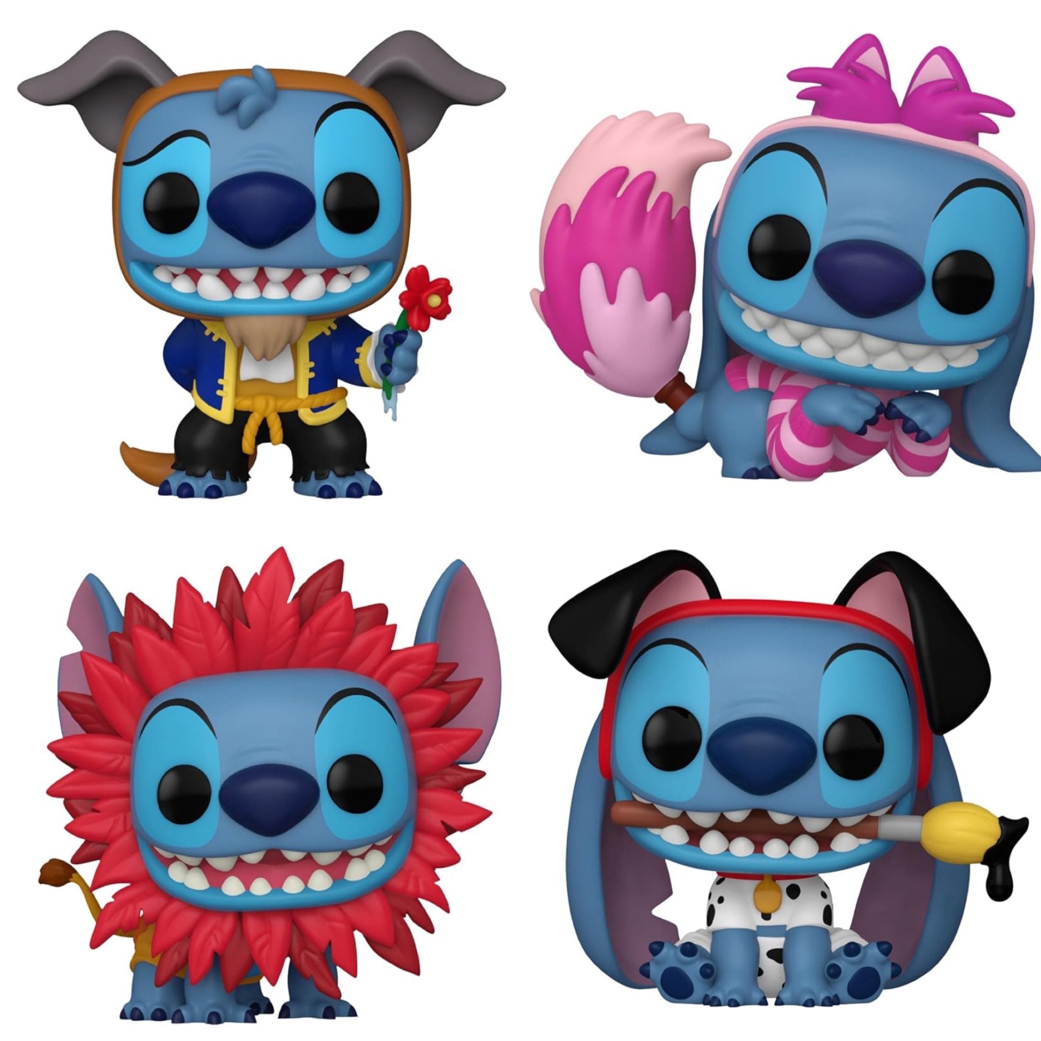 Esta es la colección de Funkos de Stitch que homenajea a personajes de Disney