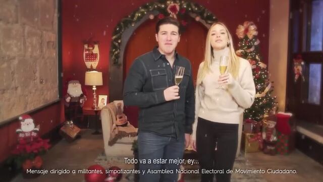 Samuel García y Mariana Rodríguez