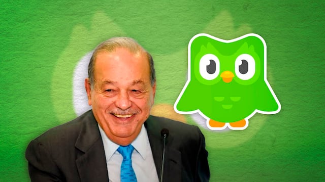 Carlos Slim y Duo de Duolingo
