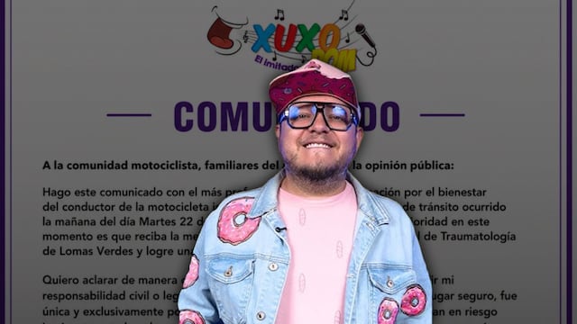 Xuxo Dom reaparece tras atropellar a un motociclista