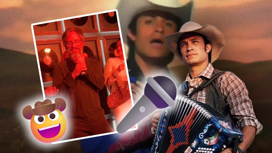 VIDEO: Gael García se sube al karaoke y revive al Cursi con la canción que todos nos sabemos