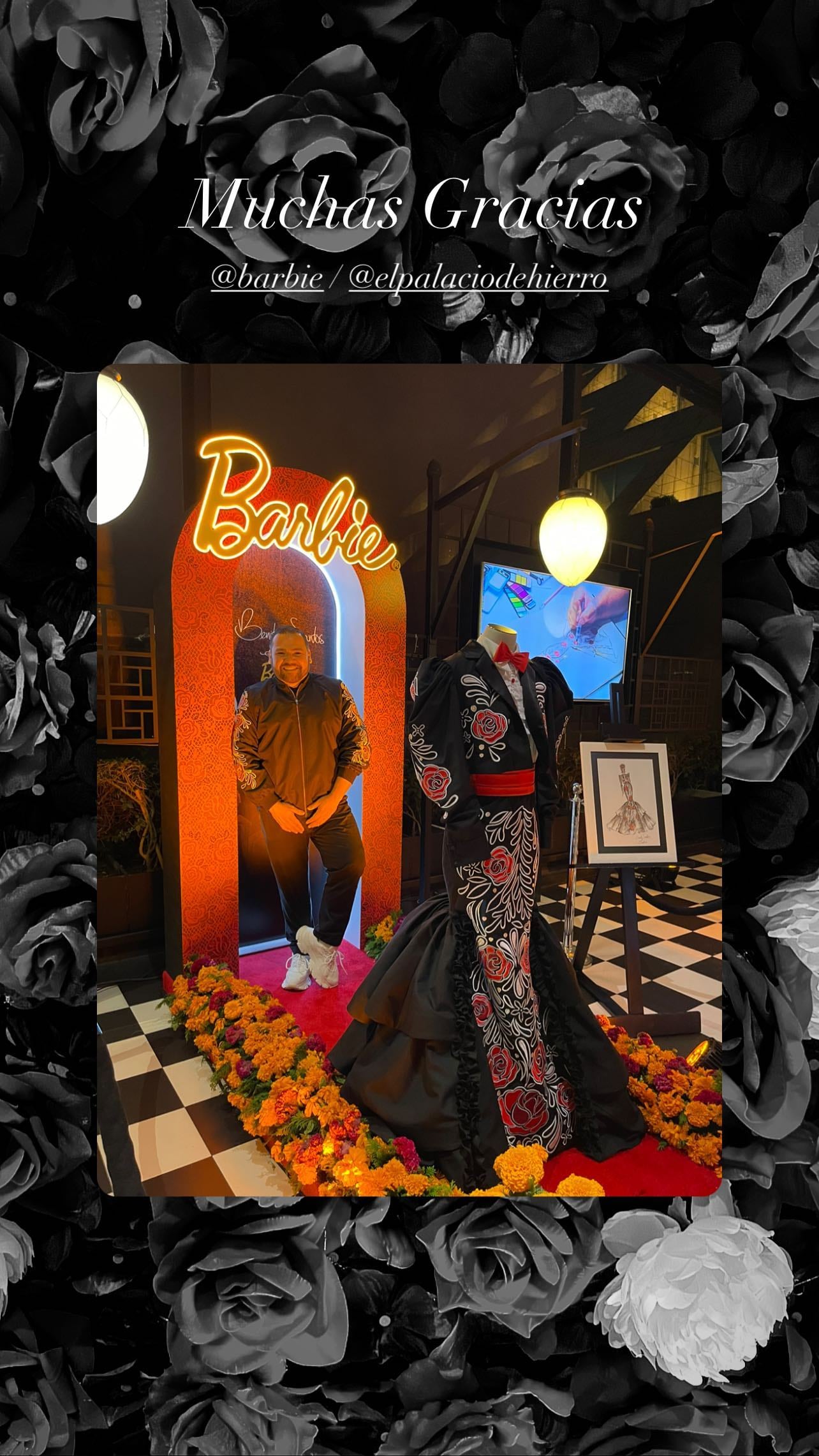 Diseño de Benito Santos, Barbie de Día de Muertos 2022