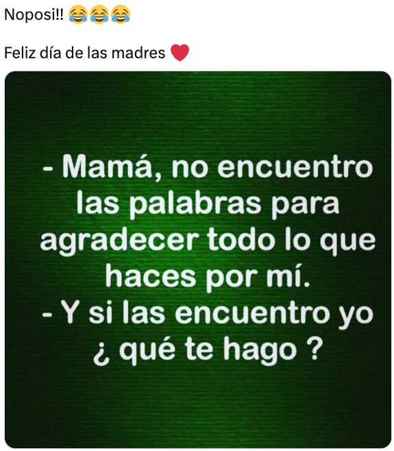 Memes ya festejan el Día de las madres este 10 de mayo